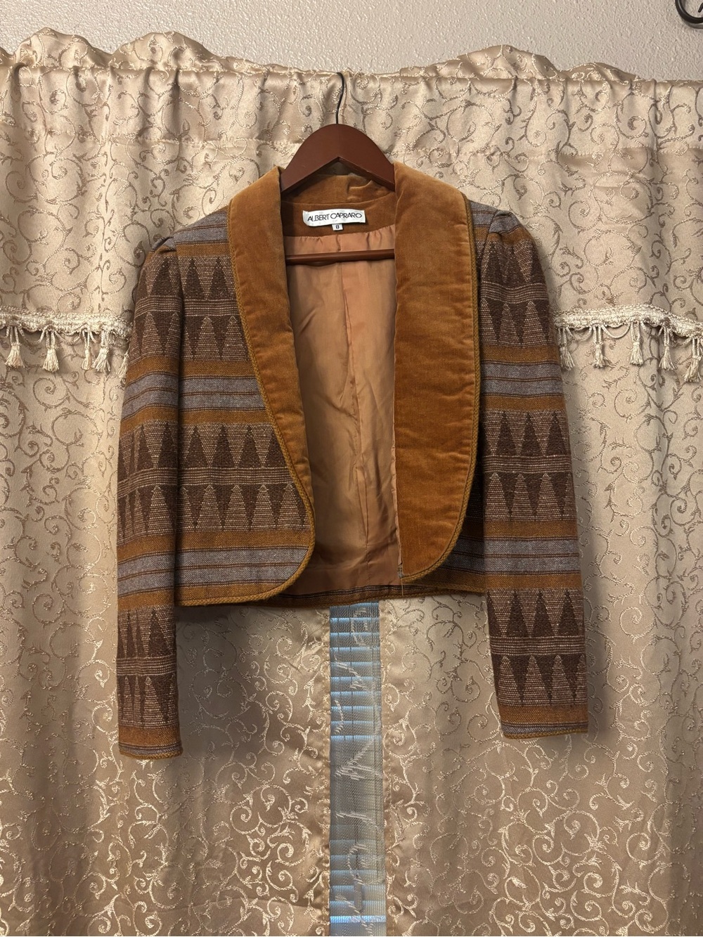 Vintage Albert Capraro Blazer- Size 8